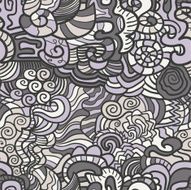 hand-drawn seamless pattern N22