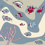 Fish Seamless Pattern N12