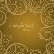 Abstract doodles background