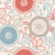 Seamless Floral Pattern N242