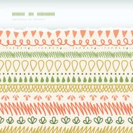 Abstract Stripes Horizontal Torn Seamless Pattern Background