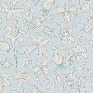 Flowers seamless pattern N10