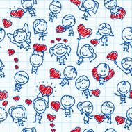 Love kids pattern N2