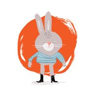 Bunny in boots