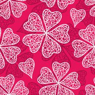 Vector flourish seamless pattern N4