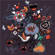 Vector Floral Illustration N8