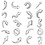 Hand draw arrows