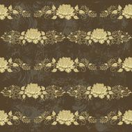 vintage floral background seamless