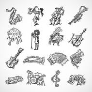 Jazz Icons Sketch