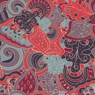Abstract hand drawn seamless background N4