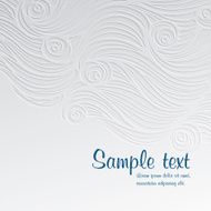Abstract hand-drawn waves background N18