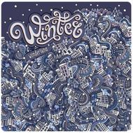winter town greeting card