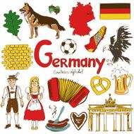 Collection of Germany icons