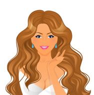 Beautiful and young woman N14