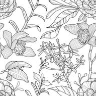 Seamless Floral Pattern N251