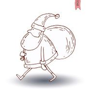 Santa Claus Vector Illustration N26