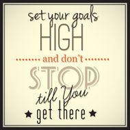 Inspirational VECTOR quote in retro style N2