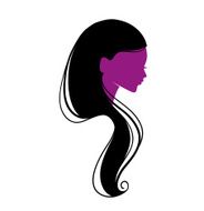 Beautiful woman&#039;s silhouette N3