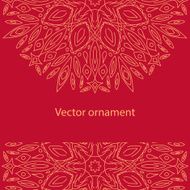 vector vintage ornament N5