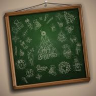 Hand Drawn Christmas Set N22