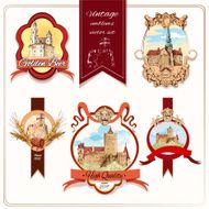 City emblems colored