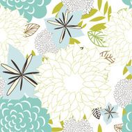 Seamless floral background N39