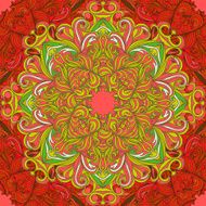 Vector seamless ethnic print pattern 10 EPS N2