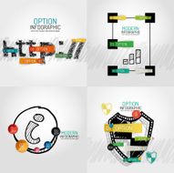Hand drawn internet concepts and stickers N2