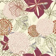 Seamless floral background N40