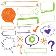 Speech Bubble Set N11