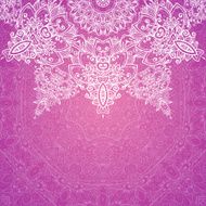 Pink vector ornate vintage wedding card background N2