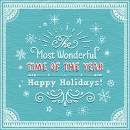 Hand Drawn Holiday Card N2