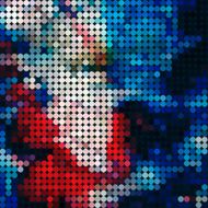 abstract colorful polka dots pattern background N9