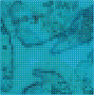 abstract blue polka dots pattern background