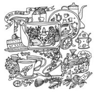 tea background N11