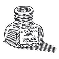 Ink Well Drawing