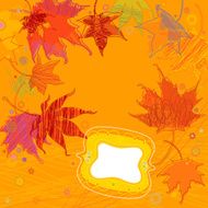 Autumn Background (Doodles) N4