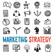 Marketing Strategy Icons Set N2