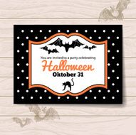halloween invitation N8