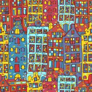 Seamless amsterdam holland background N14