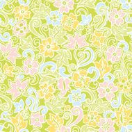 ornate floral seamless texture N21