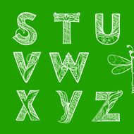 Hatching Freehand Font N2