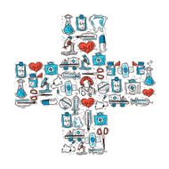 Medical Cross Shape