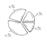 sketch of the pie chart