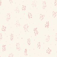 Seamless pattern with watercolor flowers N4