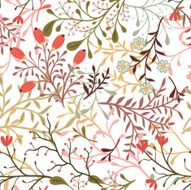 Seamless Floral Pattern N252
