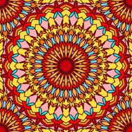 hand-drawing seamless ornamental floral abstract bright background with many details N8