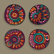 Set of floral design elements N3