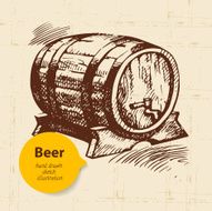 Oktoberfest vintage background N8