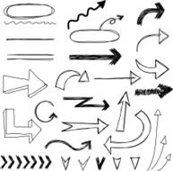 Doodle arrows N21